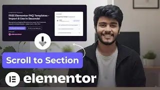 (Under 1 Min) Elementor Scroll to Section Button Tutorial | Quick & Easy (2026 Guide)