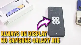 😱Como Ativar Always ON Display no Samsung Galaxy A15 (funciona em outros smartphones também)