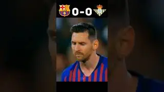 Barcelona vs Real Betis 🔥| Messi Hattrick #shorts #football #youtube