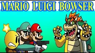 Friday Night Funkin' Zanta but Mario, Luigi and Bowser Sing It REVERSE