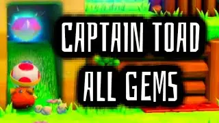 Captain Toad Treasure Tracker - All Gems