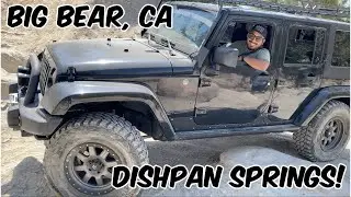 Dishpan Springs Big Bear, CA Full Trail in Jeep Wrangler JKU
