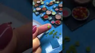 Making miniature leaves video meditation before going to bed.🛌