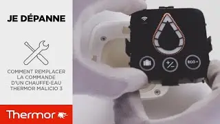 Comment remplacer la carte électronique d'un chauffe-eau plat Malicio 1, 2 ou 3 Thermor