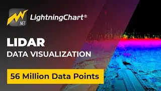 LiDAR Data Visualization of 56 Million Data Points | LightningChart®