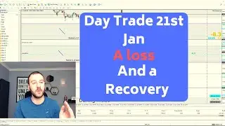 A Loss and Then a Recovery - Day Trade 21st January