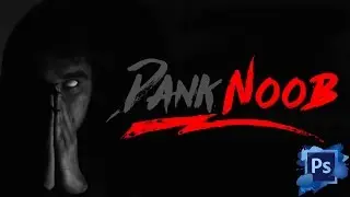 Photoshop Typography | Dank Noob |Photoshop Tutorial+Free Fonts