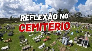 Reflexão no Cemitério