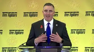 Ed "Edzo" Kelly Nomination Acceptance Speech for General President at the 55th IAFF Convention