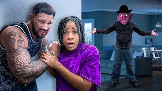 Cali BARELY ESCAPES the EVIL HAUNTED HOUSE (Mr Saturday Part 2)