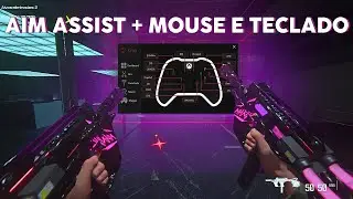 COMO TER AIM ASSIST NO TECLADO E MOUSE NO WARZONE!!