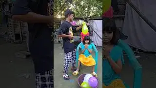 Lala lala lori || balloon challenge 🤪 