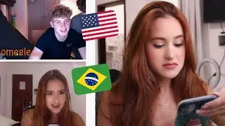 MADELAINE PETSCH? ARIANA GRANDE ? - strangers on omegle #8