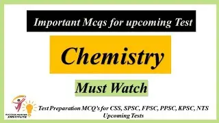 SST Chemistry Mcqs| SST Science Category Mcqs|Chemistry|SST Test Preparation mcqs|SPSC SST| #spsc