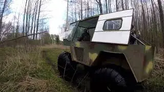 Поездка на заброшенный хутор на вездеходе #2