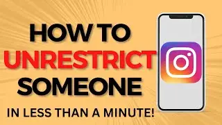 How to Unrestrict Someone on Instagram