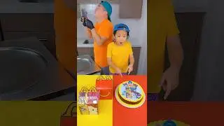 Hello Kitty cake vs Happy meal ice cream challenge!🍨 #funny #yugioh by Ethan Funny Family