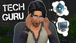 Tech Guru, Computer Whiz 💻 | Create A Sim - The Sims 4