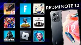 REDMI NOTE 12 4G - FREE FIRE, Call of Duty, Roblox, eFootball 23, Genshin Impact, PUBG, Fortnite e +
