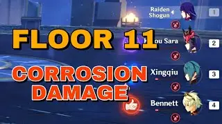 New 2.1 Spiral Abyss Floor 11 Corrosion Damage | Genshin Impact