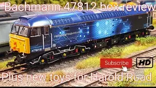 Box review Bachmann 47812 (new purchase) plus new Christmas toys...