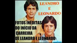 LEANDRO E LEONARDO, fotos inéditas do começo da carreira.