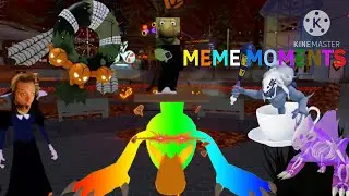 Loomian Legacy Haunted Village, Meme Moments and Showcasing (Halloween and Christmas events🎃🎄)
