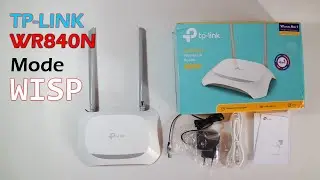 KONFIGURASI MODE WISP DI TPLINK TL WR840N #TJKN