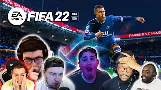 Gamers Reaction to FIFA 22 Official Gameplay Trailer (React Compilation)