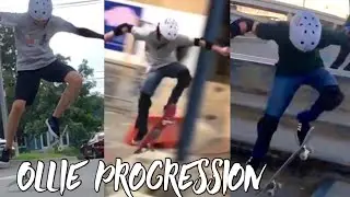 OLLIE LEARNS TO OLLIE - Skate Progression