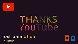 Background GIF animation in CSS - YouTube text background