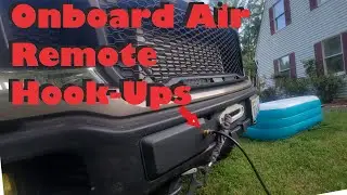 Onboard Air Remote Hookups