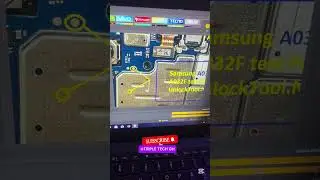 Samsung a03 core, a032f testpoint/ edl. FRP BYPASS WITH UNLOCKTOOL QUICK. 