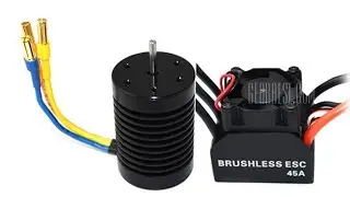 Budget-friendly Surpass F540 Brushless 3930kV BK system