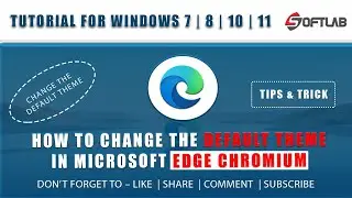 How to change the Default Theme in Microsoft Edge Chromium in Hindi