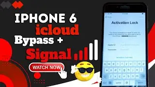 iPhone 6 iCloud Bypass & Signal Guide 2023! 🚀🔒 ||  iPhone 6 iCloud Bypass 12.5.7 Tutorial 2023! 🌟📲