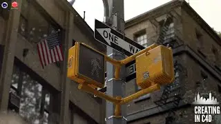 Creating photo real NYC street in C.G