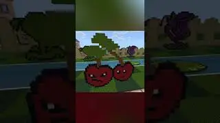 Minecraft Plants vs Zombies pixel art Project part 2