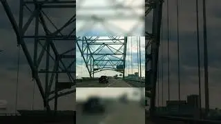 Traveling over the Mississippi River into Memphis, Tennessee. | April 2023 #memphis #tennessee