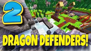 Minecraft: FIRST BOSS FIGHT! (Dragon Defenders) - Marketplace Mini-Game [2]