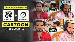 Convert Any Video to Cartoon AI in 5 Minutes | No Animation Skills