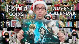HARRY POTTER COINS Advent Calendar 2021 | Silver Wizarding World Coin Collection