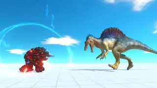 Black lava plasma golem vs mini boss animal revolt battle simulator