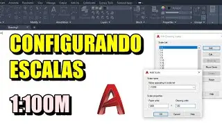 How to quickly set the SCALE in METERS in AutoCAD!