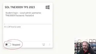 Setup Azure Labs TNE30009