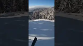 Любимое место фрирайда в Шерегеше.