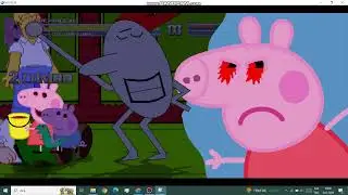 mugen Peppa Pig Exe And Evil Dooby Dummy Vs Homer And Peter