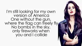 Lana Del Rey - Looking For America (Lyrics | Lyric Video)