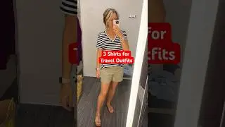 ✈️ 3 Shirts for Travel Outfits from Nordstrom Anniversary Sale 2024 #nsaleonyoutube #traveloutfits