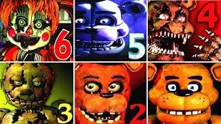 Five Nights at Freddy's 6 FNAF 1 2 3 4 5 All Jumpscares Simulator FNAF 2018